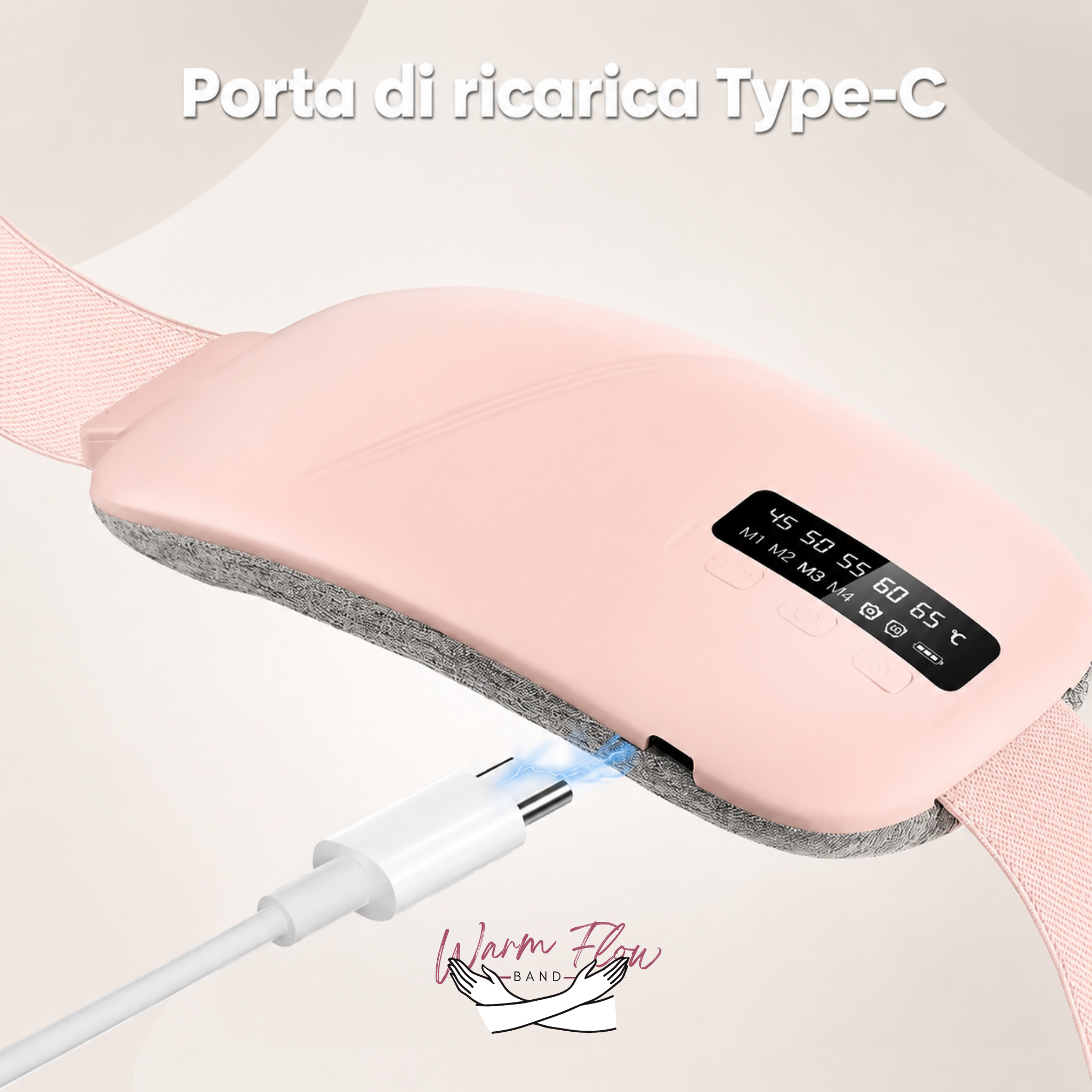 Warm Flow Band — Fascia Riscaldante e Massaggiante
